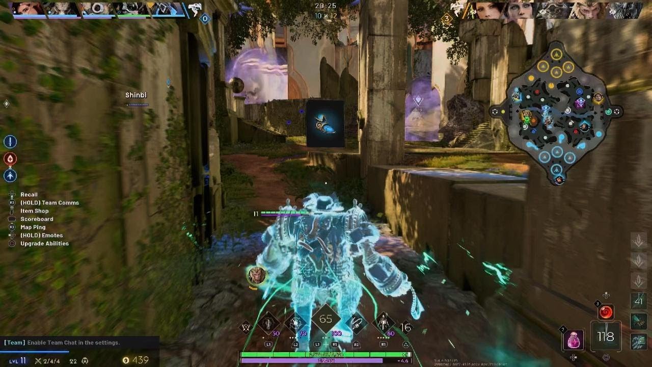 Predecessor support Riktor gets double kill