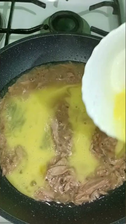 Easy Tuna and egg recipe #shorts