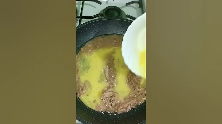 Easy Tuna and egg recipe #shorts