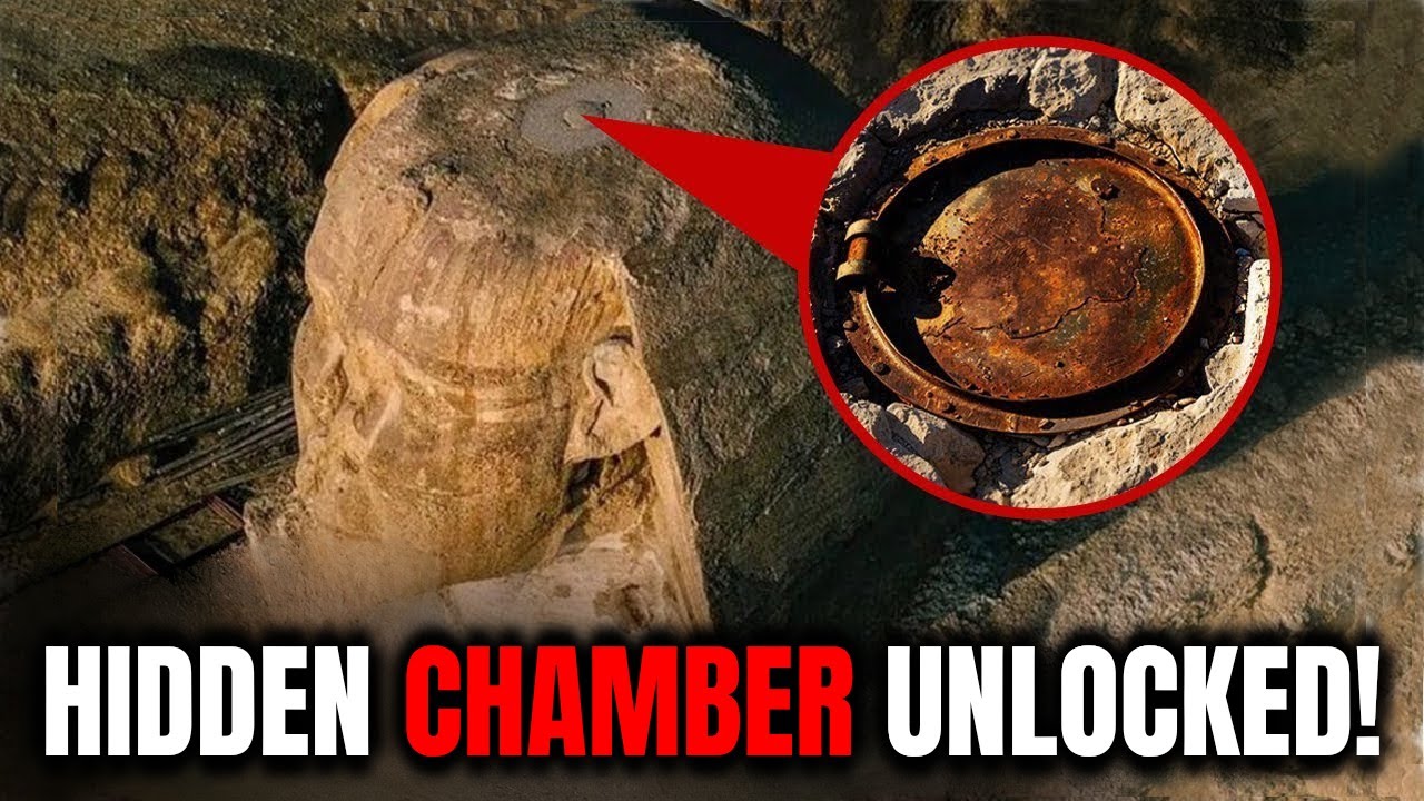 Scientists Finally Opened The Secret Hatch On Top Of Egypt's Ancient Sphinx  - YouTube