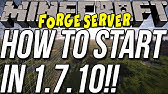 How To Install Forge In Minecraft 1 7 10 Youtube How To Install Forge In Minecraft 1 7 10 Youtube