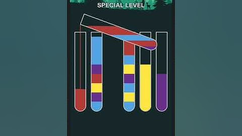 Water Sort Puzzle  - Sort Colour SPECIAL LEVEL  #childgames #watersortpuzzle #sortpuzzle #game