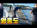 [무쇠투망53]서해 힐링 투망포인트 영종도,투망,그물망,cast net fishing