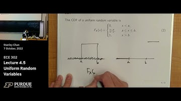 Lecture 18 Uniform and Exponential Random Variables