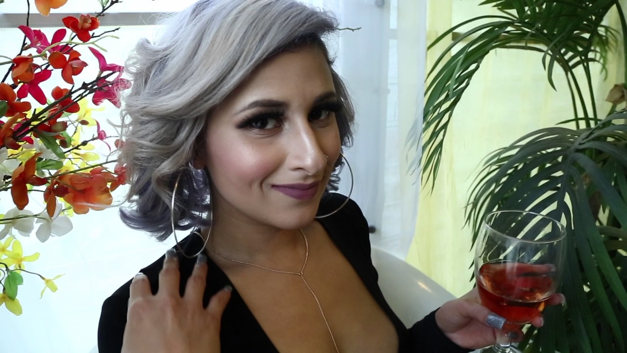 Russian Blonde in Black