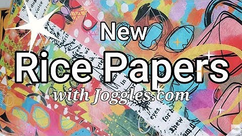 Watch Cat Kerr Create With Her New Rice Papers by Joggles.com