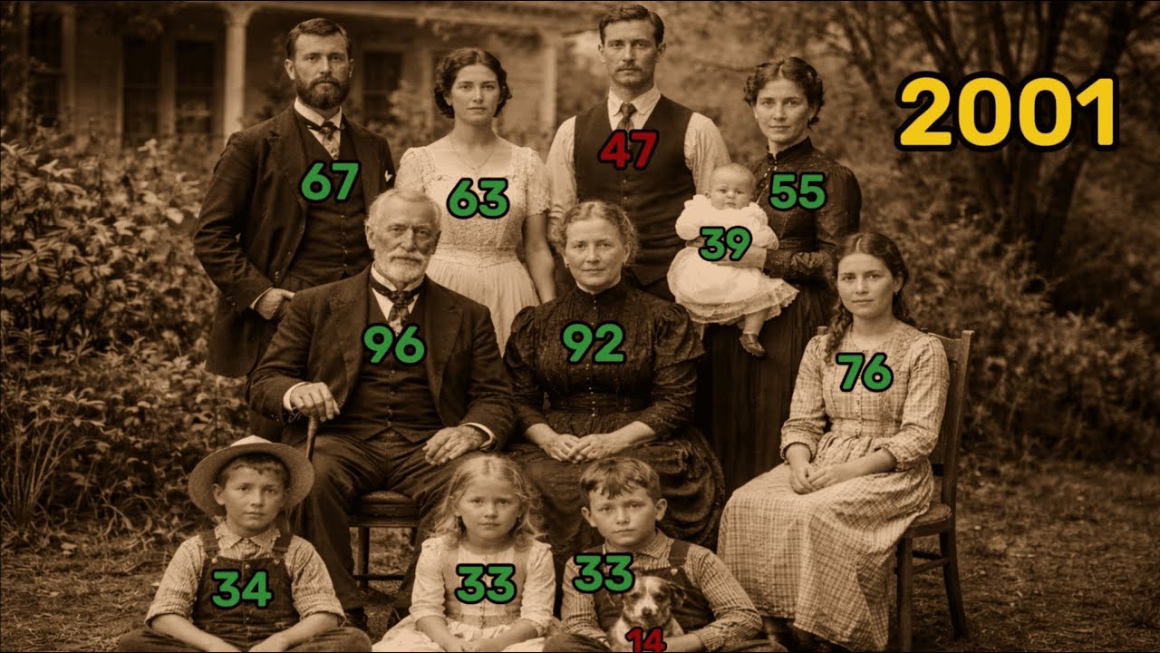 American Family of the 1800s I Generational Timeline - YouTube