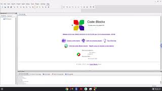 How to install Code::Blocks on a Chromebook