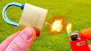How To Open A Lock With Matches