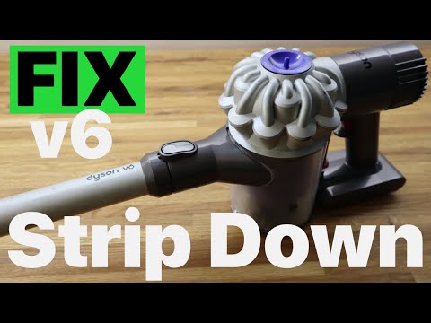 ?Dyson Handheld v6 Strip Down / Tear Down & Repair complete tutorial.