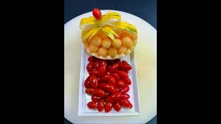 Watermelon Fruit Plate #The Support Plan for Creators #Original Video #Fruit Arrangement #Shorts #S