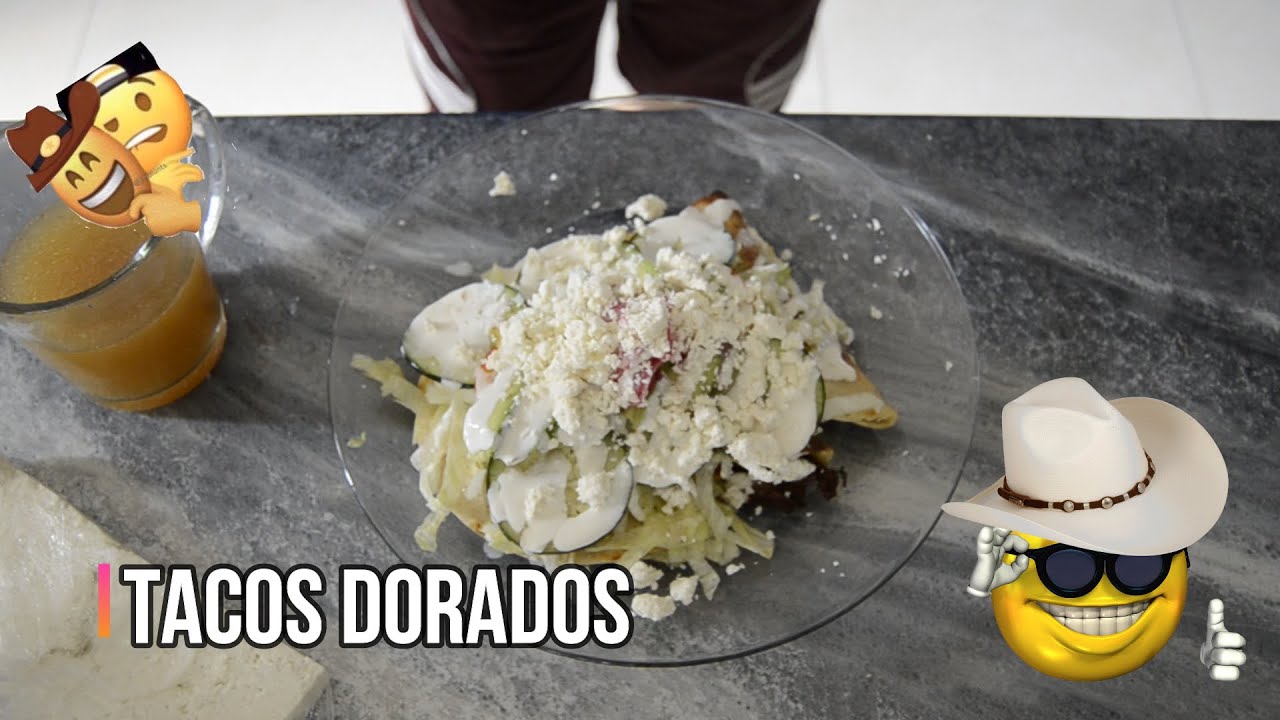 TACOS DORADOS!!!! Receta facil YouTube