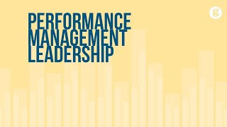 Performance Management Leadership