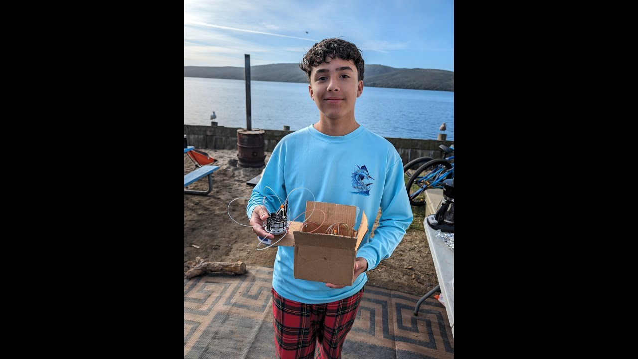 Tomales Bay, California Dungeness Crab Snaring I Gave My Friends Son