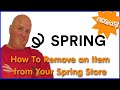 Daily Tip #671 Teespring remove an item