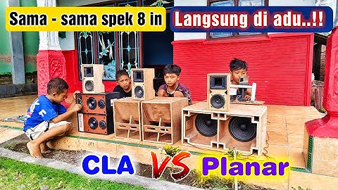 Adu unggul Sama - sama spek 8 in dan 1 midle.. Batlle sound miniatur