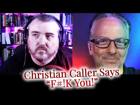 Christian Caller Says "F-You!"