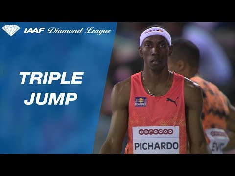 Pedro Pablo Pichardo Wins Men's Triple Jump - IAAF Diamond League Doha 2018