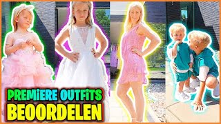 PREMiERE OUTFiTS VAN ELKAAR BEOORDELEN 😳 | Bellinga Vlog #2885