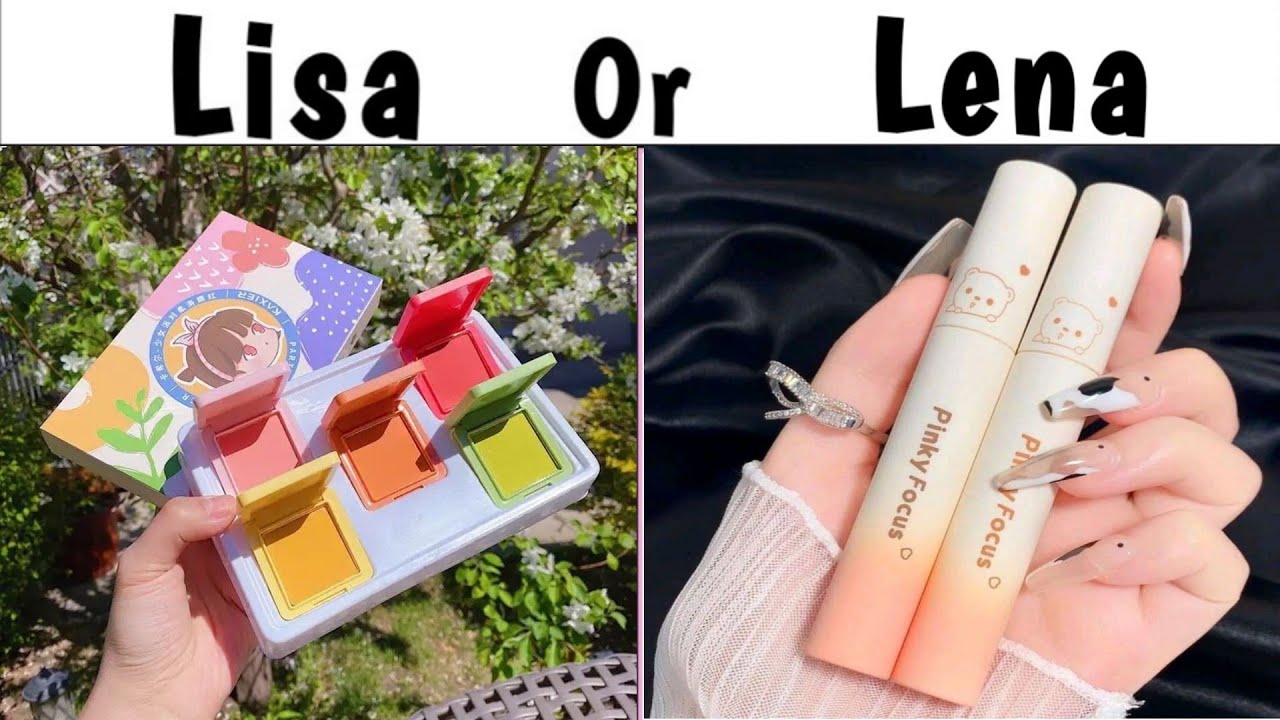 Lisa Or Lena #44💄🔥 Cute Makeup (Blush , Eyeshadows , Masks , Perfumes ) @bluebiya |Kawaii Edition