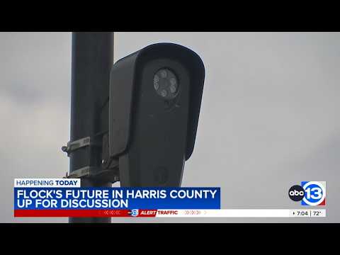 Harris County commissioners to discuss future of Flock cameras