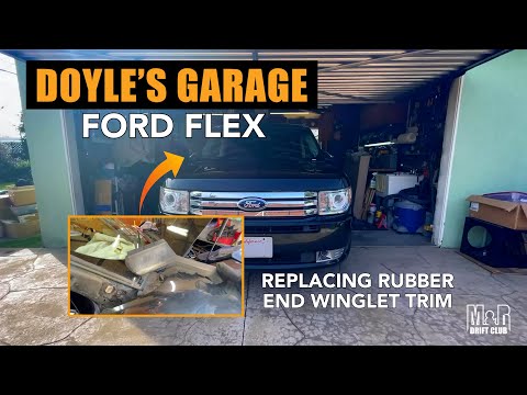 2011 Ford Flex Windshield Molding and Cowl End Replacement | DOYLE'S GARAGE FLEX FILES