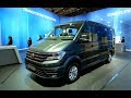 VOLKSWAGEN VW CRAFTER 9-SEATER SHUTTLE BUS INDIUM GREY COLOUR WALKAROUND + INTERIOR