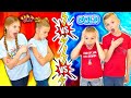 Hot vs freezing cold tannerites brothers vs sisters challenge