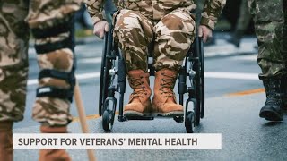 Local organizations emphasize mental health support for veterans this Memorial Day
