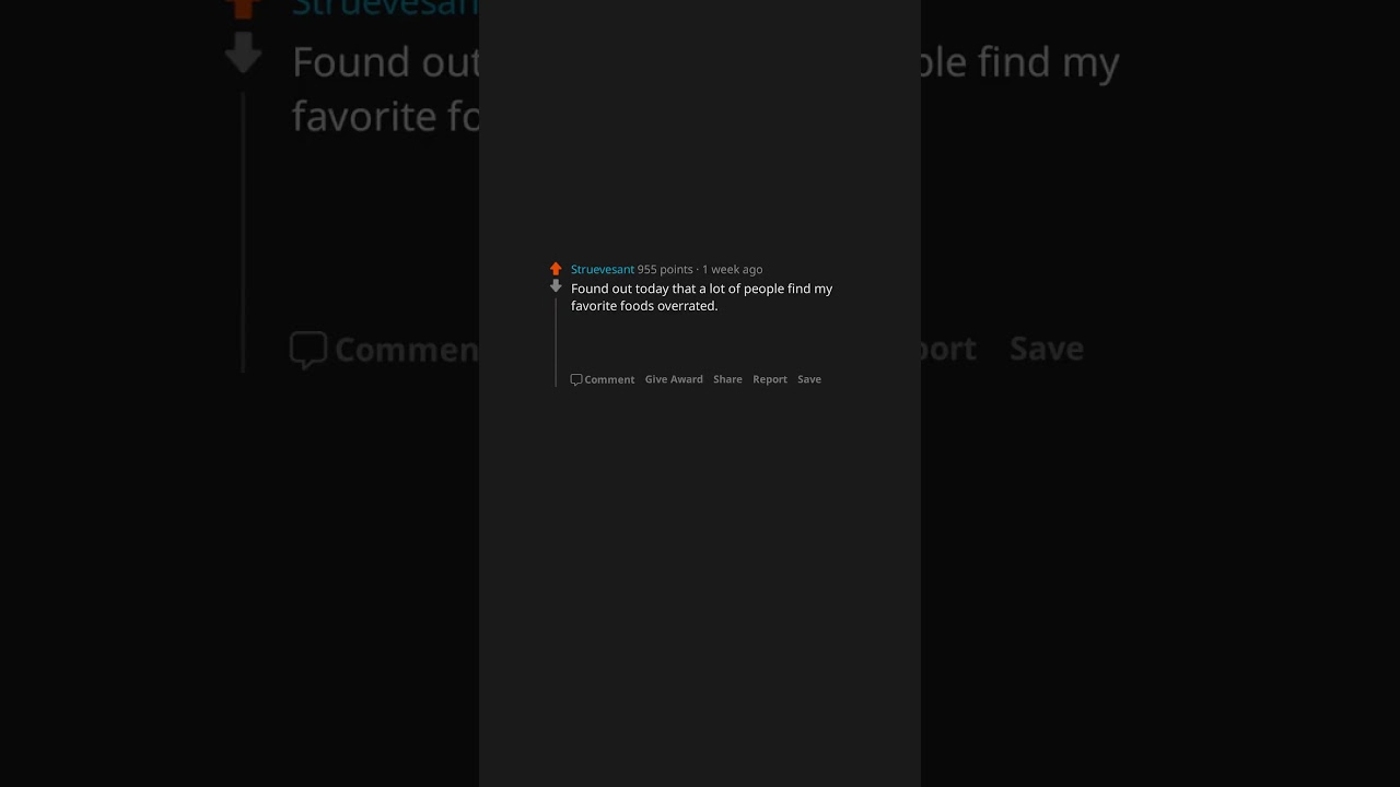 What is The Most Overrated Food? (r/AskReddit) 