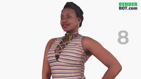 3D Scanned Woman - Free 3d model by Renderbot - Video gallery 690