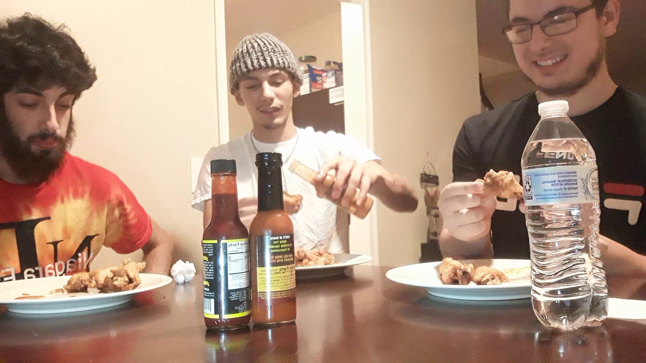 (HOT SAUCE/WING CHALLENGE)!!! I'm never eating wings again!! YouTube