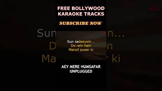 Aye Mere Humsafar - Karaoke Unplugged Amir Khan Juhi Mithoon Sharma.