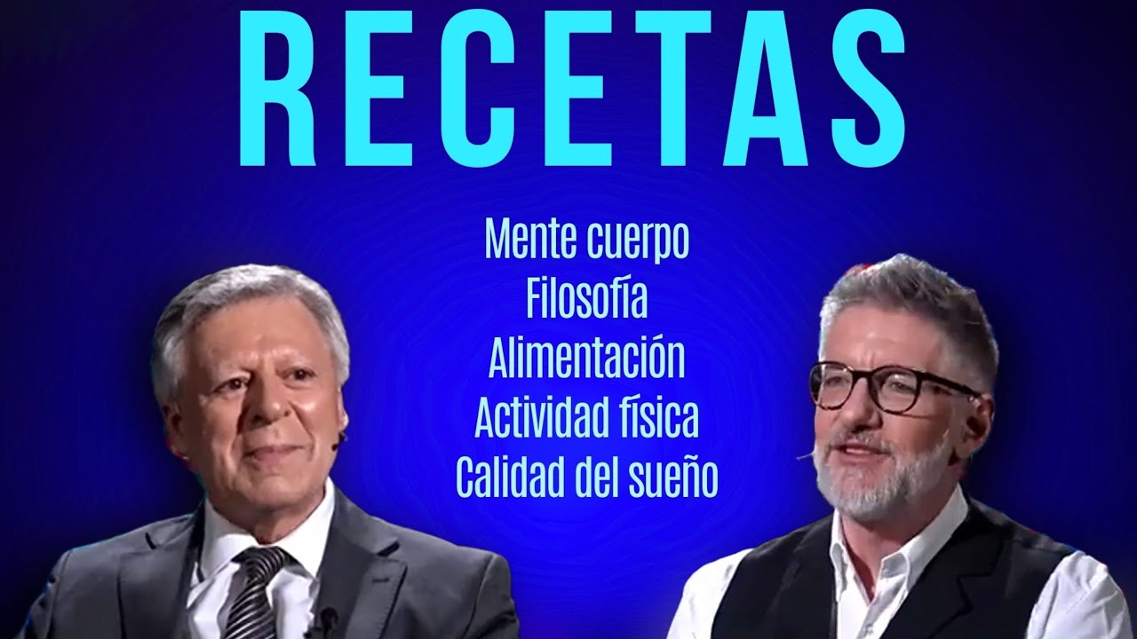 4 PILARES FUNDAMENTALES PARA VIVIR MEJOR Y MÁS TIEMPO: RECETAS