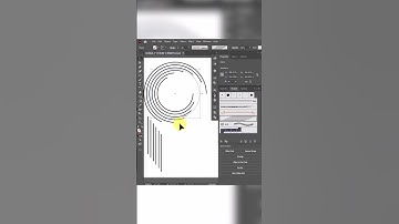 How to create abstract circle - Adobe Illustrator 2023
