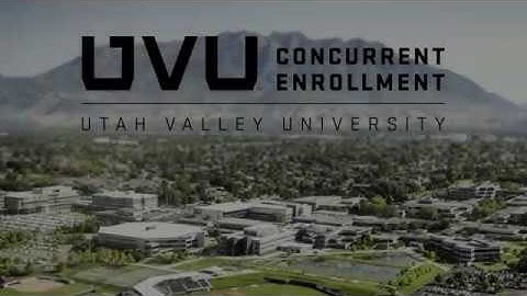 JR and SR 2018 Registration-UVU Concurrent Enrollment