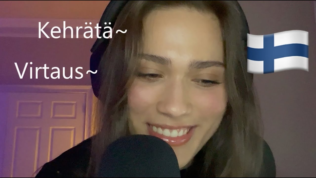 ASMR | Tingly~ Finnish Trigger Words Generated by ChatGPT!!! for Sleep~