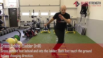Cross Behind Ladder Drill