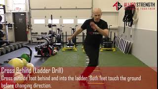 Cross Behind Ladder Drill