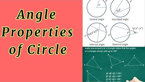 Circle ICSE Class 10 | Angle Properties of Circle | @sirtarunrupani