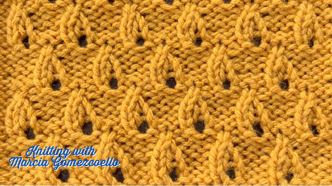 TEJIDOS A DOS AGUJAS: 109- Gotitas/ KNITTING WITH TWO NEEDLES: Little Drops