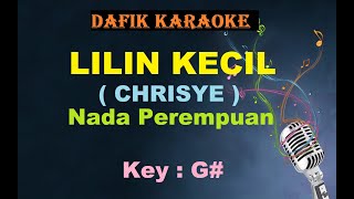 Lilin Kecil (Karaoke) Chrisye / Nada Cewek Female Key  G#