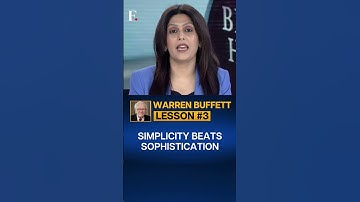 Lessons From Warren Buffett: Simplicity beats Sophistication | Vantage with Palki Sharma | N18G