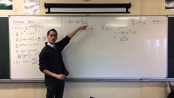Quotient Rule (1 of 2: Derivation)