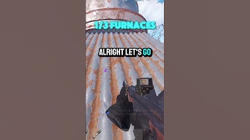 I JUMPED into a CLANS Furnace Base 🤯🤑 - #rust #rustgame #shorts  #rustgameplay #rustclips