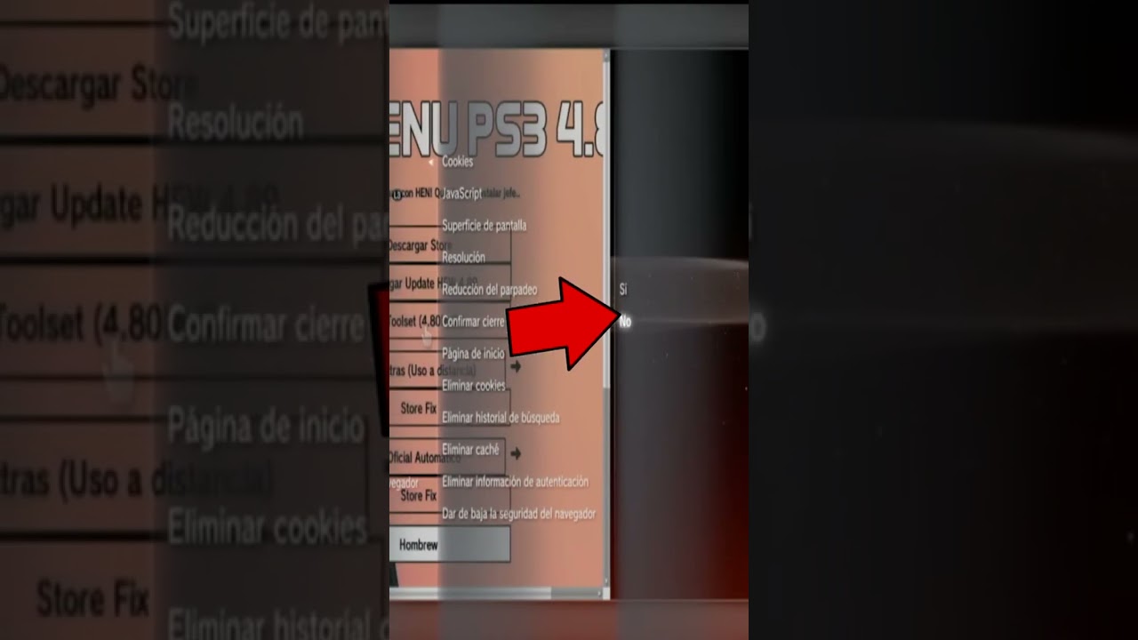 Configurar navegador internet ps3 antes del HEN 