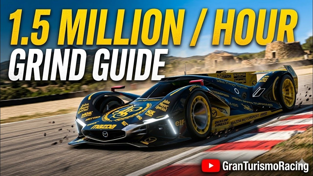 1.5 MILLION/HOUR! 💰 GT7 Sardegna 800 MAZDA LM55 VGT Setup - YouTube