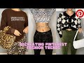 Recreating Viral Pinterest Outfits ! Ft. Shein