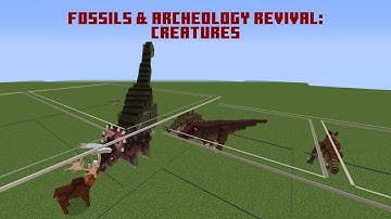 Mod Showcase Fossils & Archeology Revival: Creatures