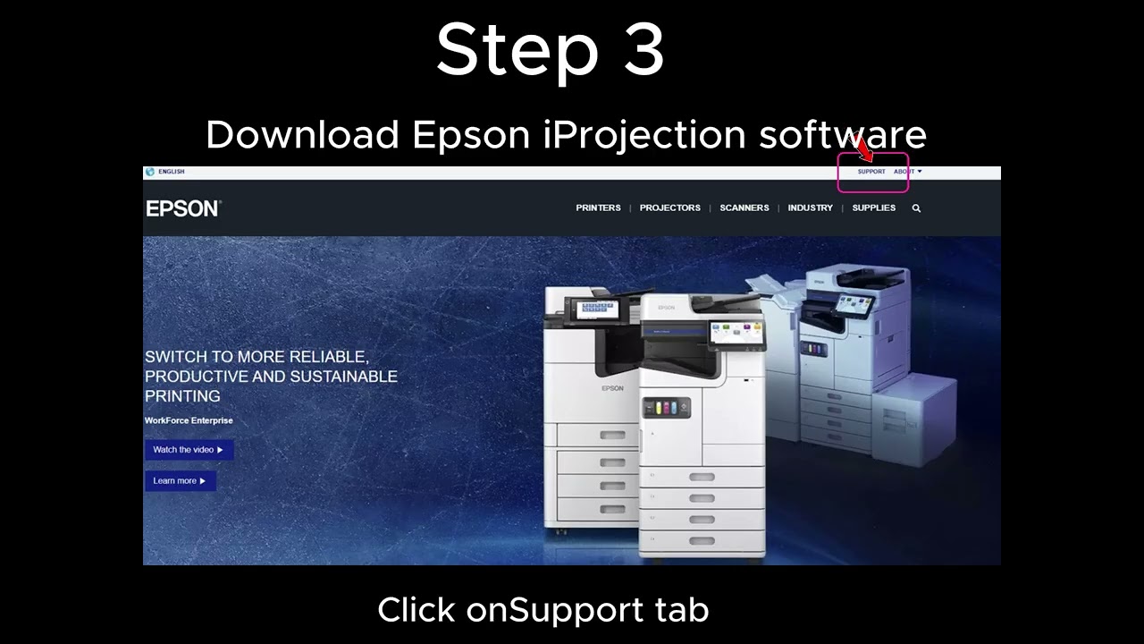 Wireless Setup for an Epson ELPAP11 USB Dongle - YouTube